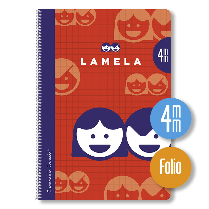 Cuaderno Lamela Eriggan Folio C/4Mm - Envío gratis en 24/48 horas.