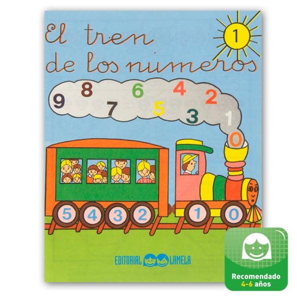 Cuadernillos didácticos Lamela El tren de los números nº 1