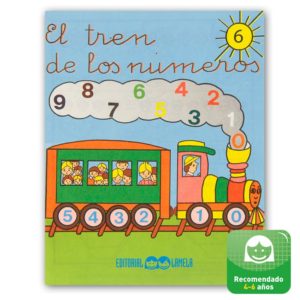 Cuadernillos didácticos Lamela El tren de los números nº 6
